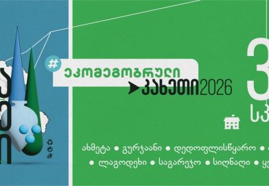 კახეთში მასშტაბური პროექტი – „ეკომეგობრული კახეთი 2026“ დაიწყო